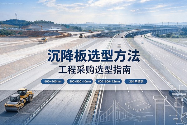绥化沉降板选择方法