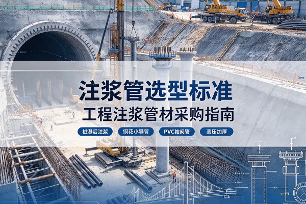 绥化注浆管选型标准