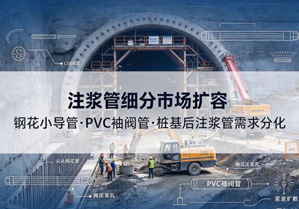 绥化注浆管细分市场扩容，隧道钢花小导管、PVC 袖阀管、桩基后注浆管需求分化