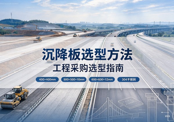 绥化沉降板选择方法