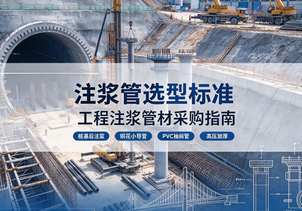 绥化注浆管选型标准